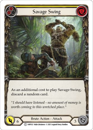 Savage Swing (Yellow) (1HP032)  - History Pack Vol.1
