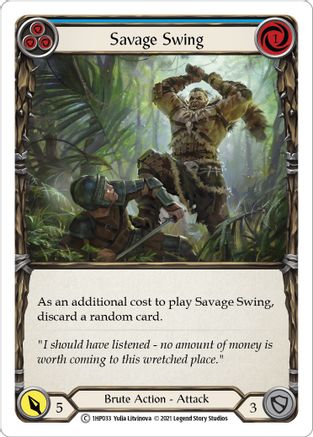 Savage Swing (Blue) (1HP033)  - History Pack Vol.1