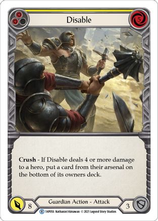 Disable (Yellow) (1HP056) - History Pack Vol.1