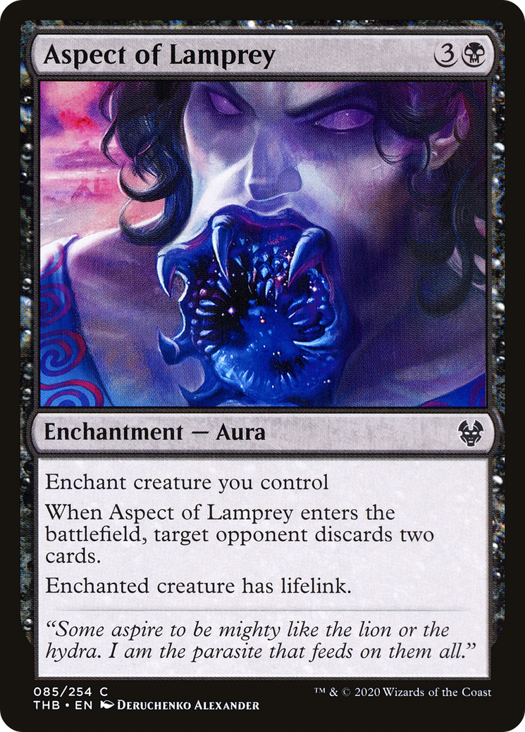 Aspect of Lamprey [Theros Beyond Death] Foil