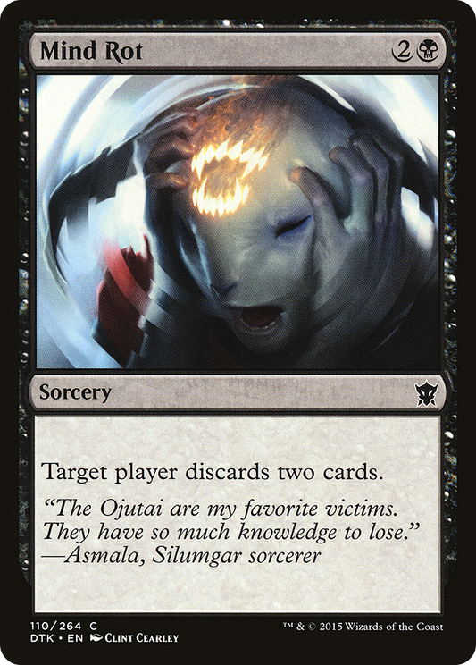 Mind Rot [Dragons of Tarkir] Foil