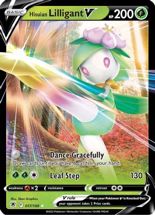 Hisuian Lilligant V (17) Holofoil - Astral Radiance
