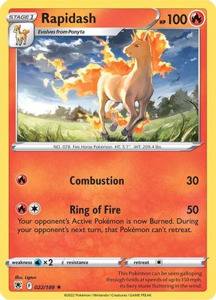 Rapidash (22) - Astral Radiance