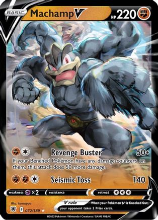Machamp V (72) Holofoil - Astral Radiance