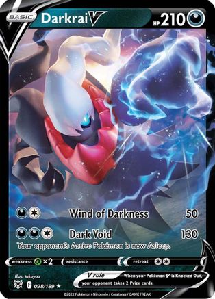 Darkrai V (98) Holofoil - Astral Radiance