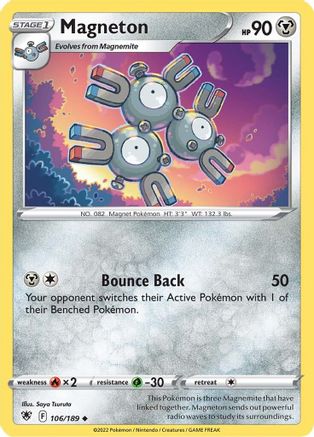 Magneton (106) Reverse Holofoil - SWSH10 Astral Radiance