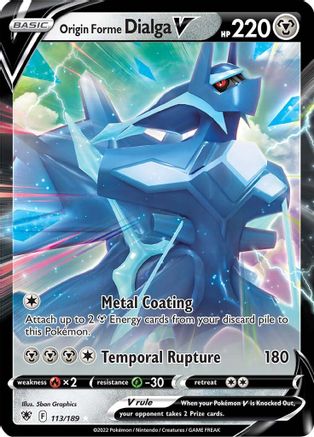 Origin Forme Dialga V (113) Holofoil - Astral Radiance