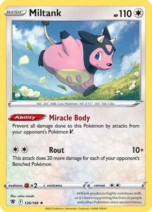 Miltank (126) Reverse Holofoil - Astral Radiance