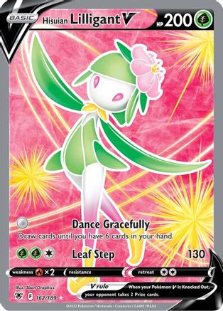 Hisuian Lilligant V (162/189) [Sword & Shield: Astral Radiance] | Silver Goblin