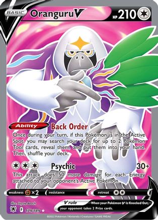Oranguru V (Full Art) (179) Holofoil - Astral Radiance