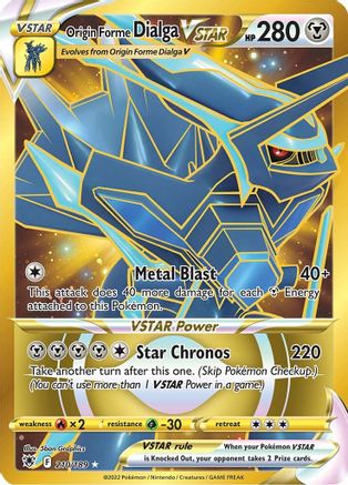 Origin Forme Dialga VSTAR (Secret) (210) Holofoil - Astral Radiance