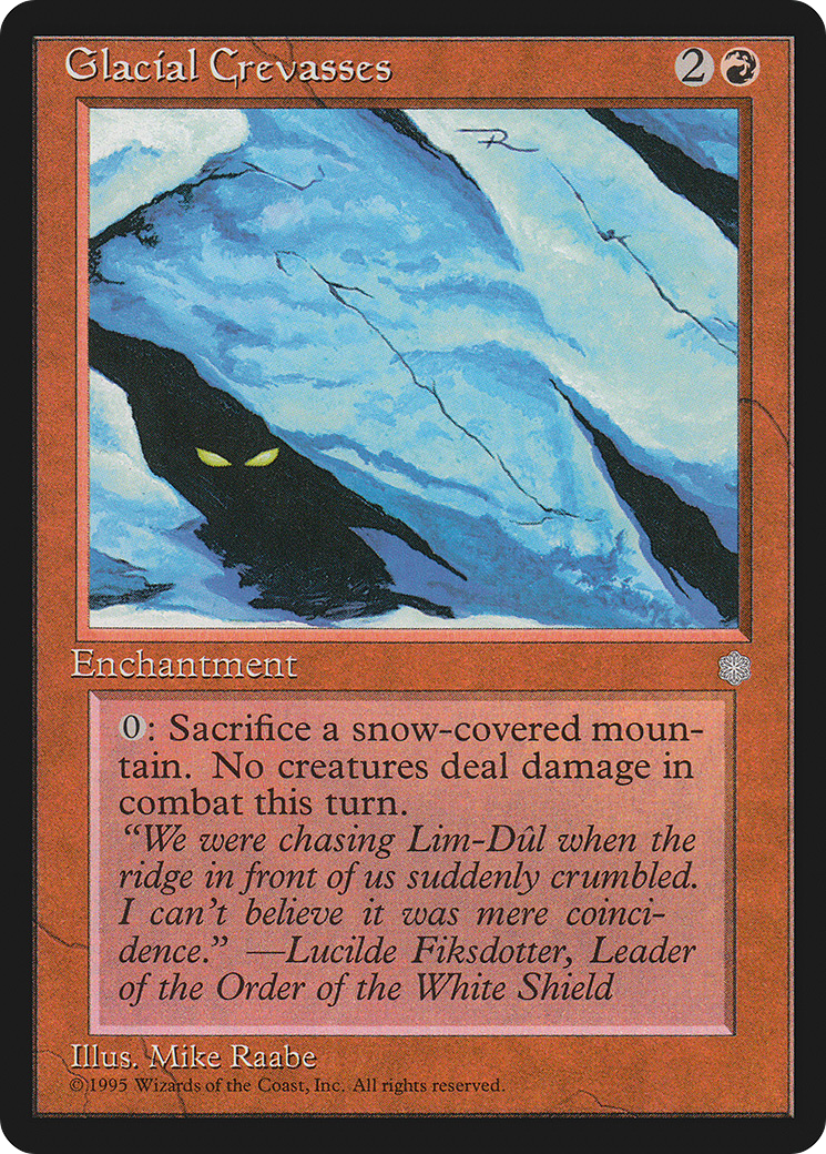 Glacial Crevasses [Ice Age] | Silver Goblin