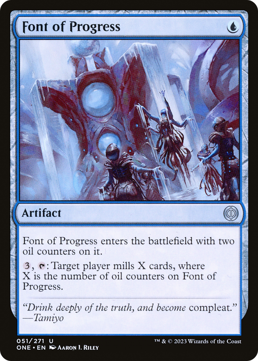 Font of Progress [Phyrexia: All Will Be One] Foil