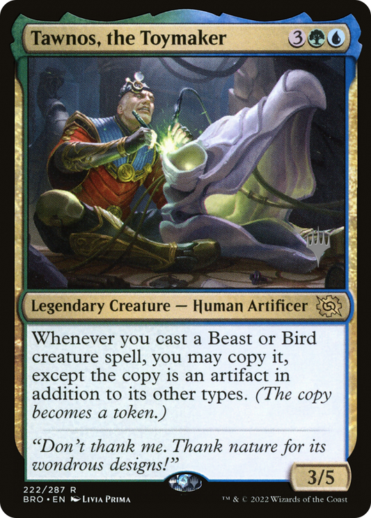 Tawnos, the Toymaker (Promo Pack) [The Brothers' War Promos] Foil