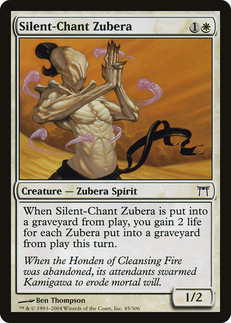 Silent-Chant Zubera [Champions of Kamigawa] Foil