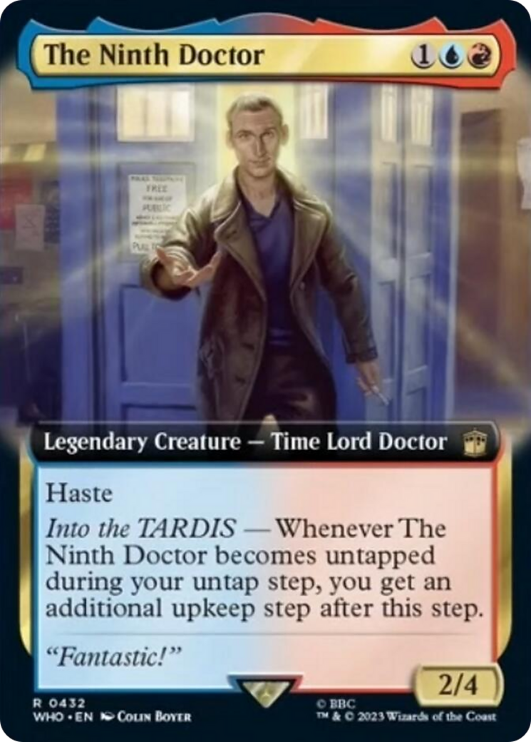 The Ninth Doctor (Extended Art) [Doctor Who] | Silver Goblin