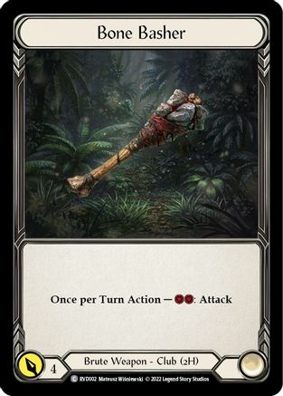 Bone Basher (RVD002) Cold Foil - Classic Battles: Rhinar vs Dorinthea