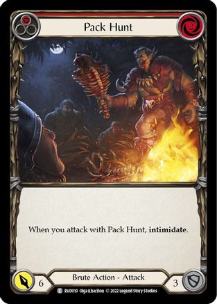 Pack Hunt (RVD010)  - Classic Battles: Rhinar vs Dorinthea
