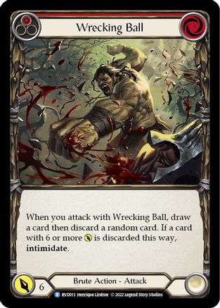 Wrecking Ball (RVD013)  - Classic Battles: Rhinar vs Dorinthea