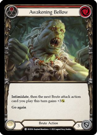 Awakening Bellow (RVD014) - Classic Battles: Rhinar vs Dorinthea