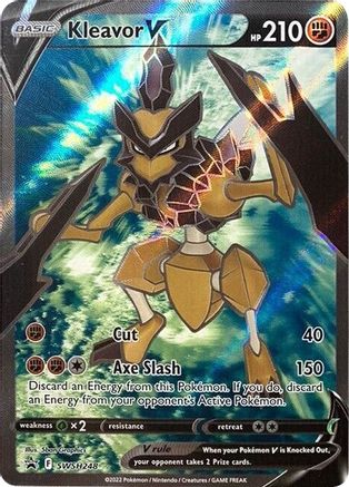 Kleavor V (Full Art) - SWSH248 (SWSH248) Holofoil - SWSH Sword & Shield Promo Cards