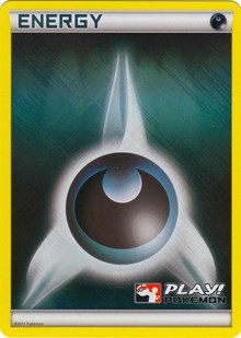 Darkness Energy (2011 Play Pokemon Promo) [League & Championship Cards] | Silver Goblin