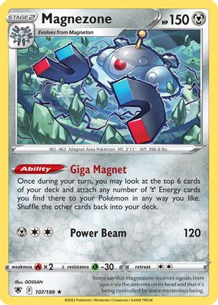 Magnezone - 107/189 (107) - Deck Exclusives