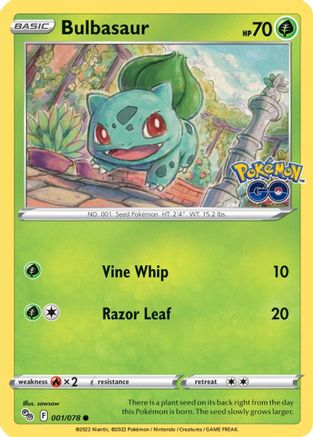 Bulbasaur (1) - Pokemon GO