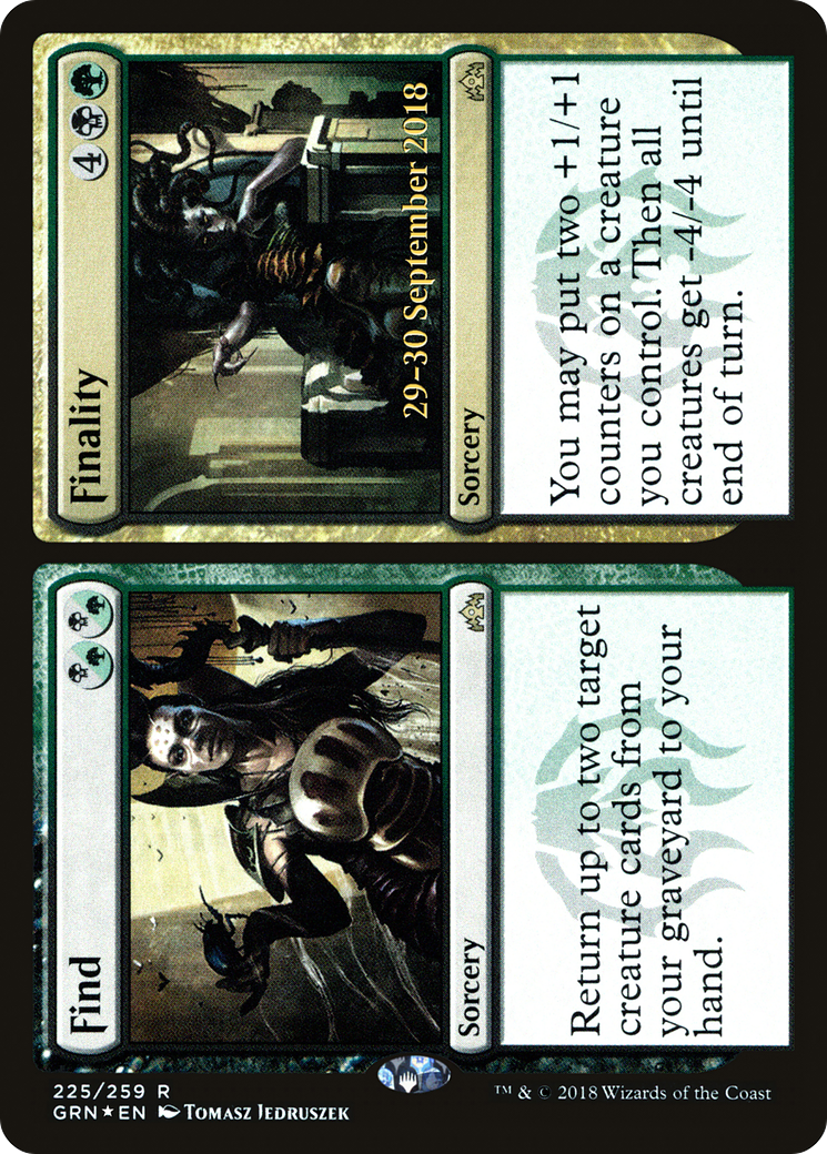 Find // Finality [Guilds of Ravnica Prerelease Promos] | Silver Goblin