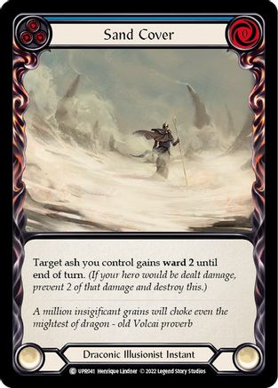 Sand Cover (Blue) (UPR041) Rainbow Foil - Uprising
