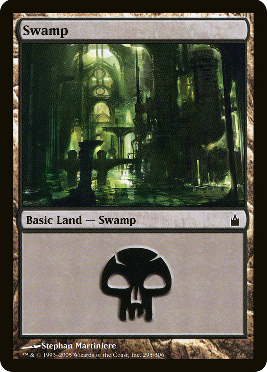 Swamp (295) [Ravnica: City of Guilds]