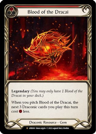 Blood of the Dracai (UPR000) Rainbow Foil - Uprising