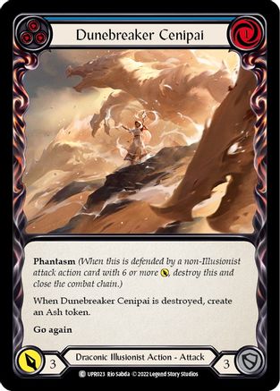 Dunebreaker Cenipai (Blue) (UPR023) Rainbow Foil - Uprising