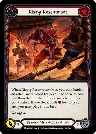 Rising Resentment (Red) (UPR075)  - Uprising