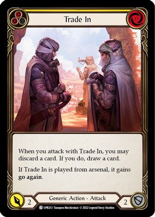 Trade In (Yellow) (UPR213) Rainbow Foil - Uprising