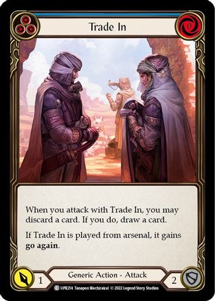 Trade In (Blue) (UPR214) Rainbow Foil - Uprising