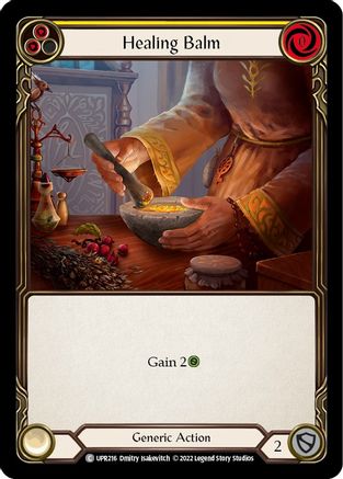 Healing Balm (Yellow) (UPR216) Rainbow Foil - Uprising