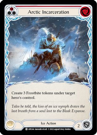 Arctic Incarceration (Red) (UPR144) Rainbow Foil - Uprising