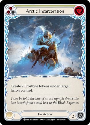 Arctic Incarceration (Yellow) (UPR145) Rainbow Foil - Uprising