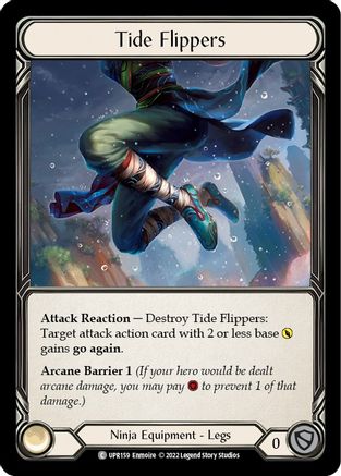 Tide Flippers Rainbow Foil (UPR159) - Uprising | Silver Goblin