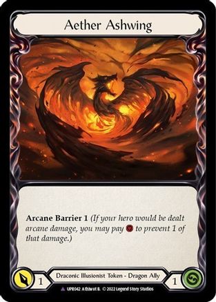 Ash (Marvel) // Aether Ashwing (Marvel) (UPR043) Cold Foil - Uprising