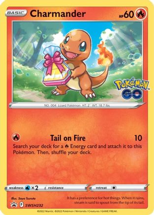 Charmander - SWSH232 (SWSH232) Holofoil - SWSH Sword & Shield Promo Cards