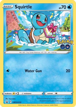 Squirtle - SWSH233 (SWSH233) Holofoil - SWSH Sword & Shield Promo Cards