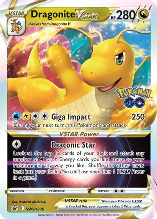 Dragonite VSTAR - SWSH236 (SWSH236) Holofoil - SWSH Sword & Shield Promo Cards