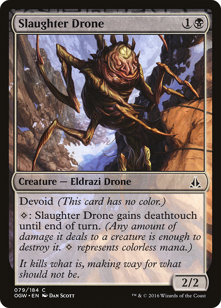 Slaughter Drone [Oath of the Gatewatch] Foil