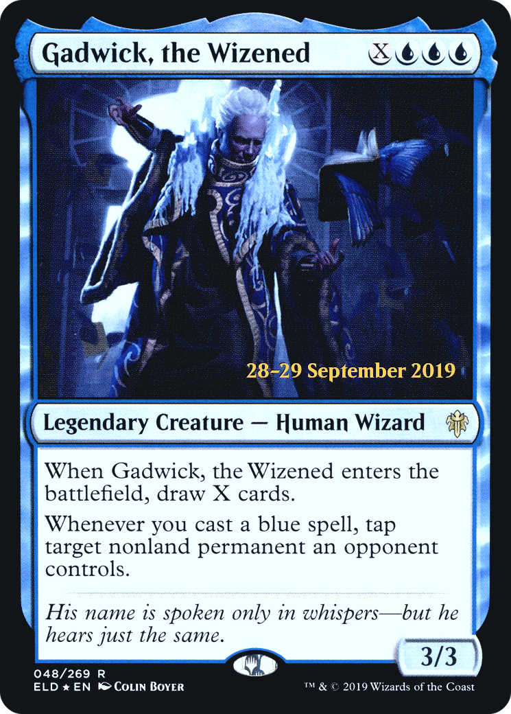 Gadwick, the Wizened [Throne of Eldraine Prerelease Promos]