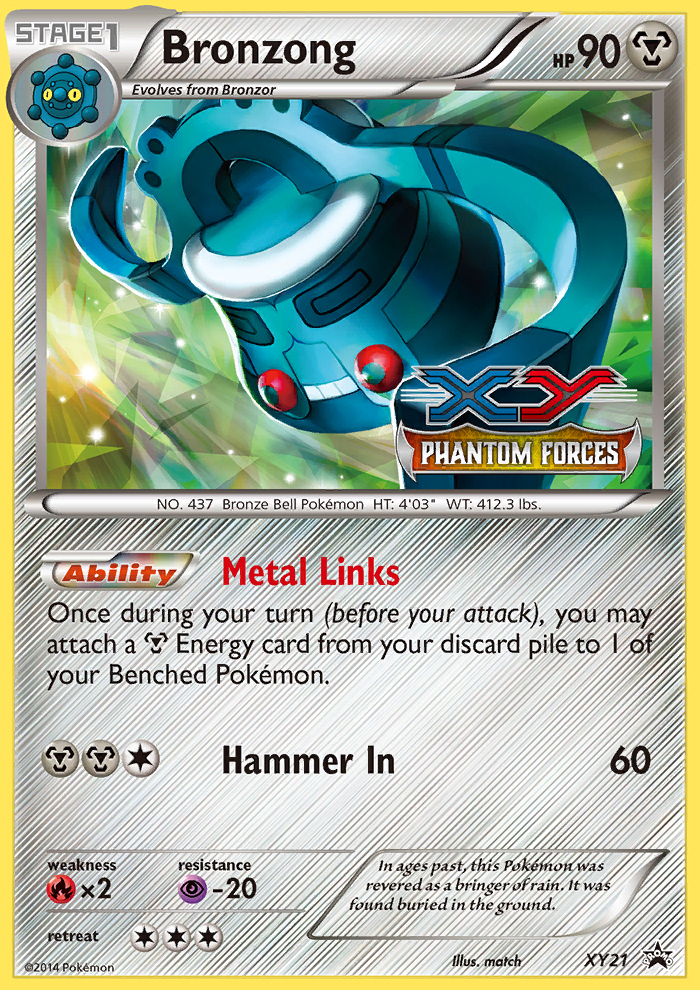 Bronzong (XY21) [XY: Black Star Promos] | Silver Goblin