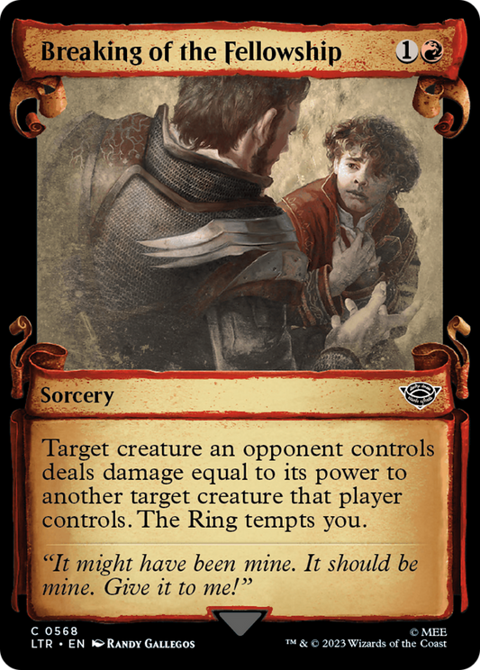 Breaking of the Fellowship [The Lord of the Rings: Tales of Middle-Earth Showcase Scrolls] Foil