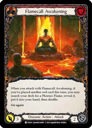 Flamecall Awakening (FAI012)  - Blitz Deck: Uprising - Fai