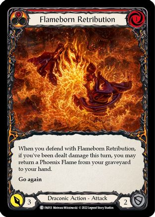 Flameborn Retribution  (FAI013) - Blitz Deck: Uprising - Fai | Silver Goblin